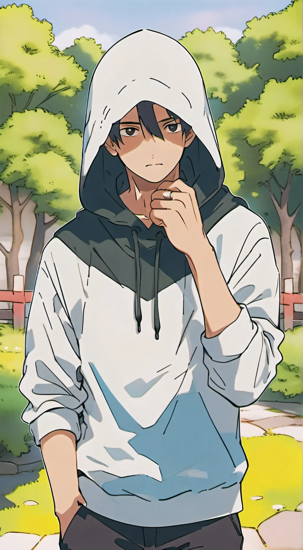 ai character: MHA villano background