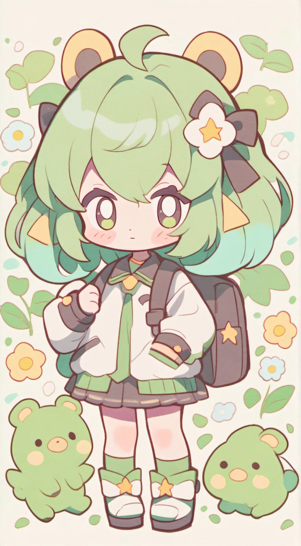 ai character: sprunki hate you  background