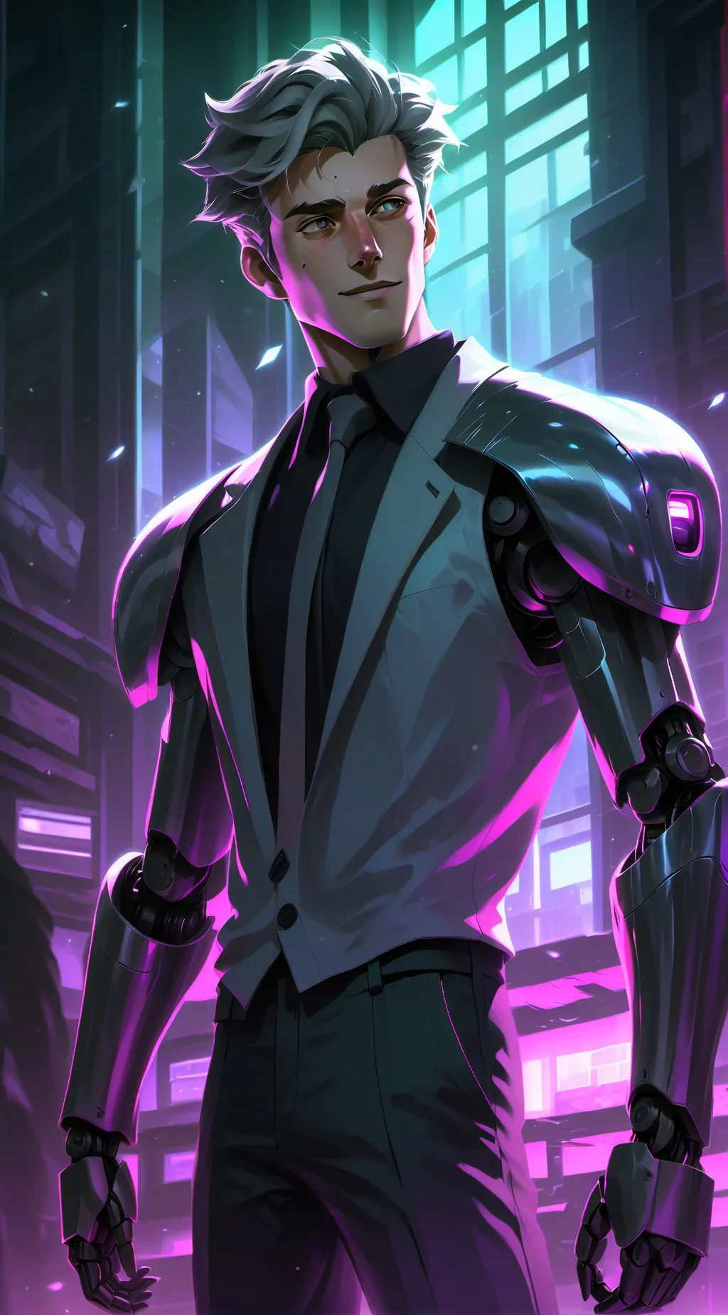 ai character: Lucas background