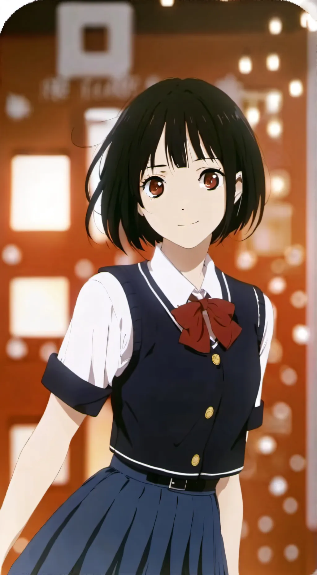 ai character: Oka  background