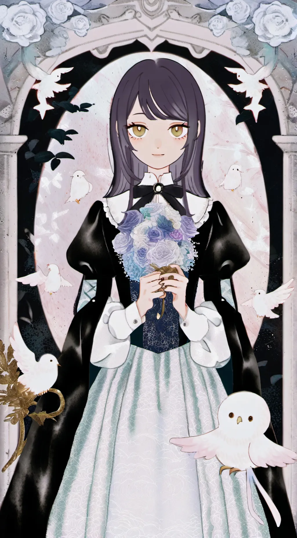 ai character: Анфиса background