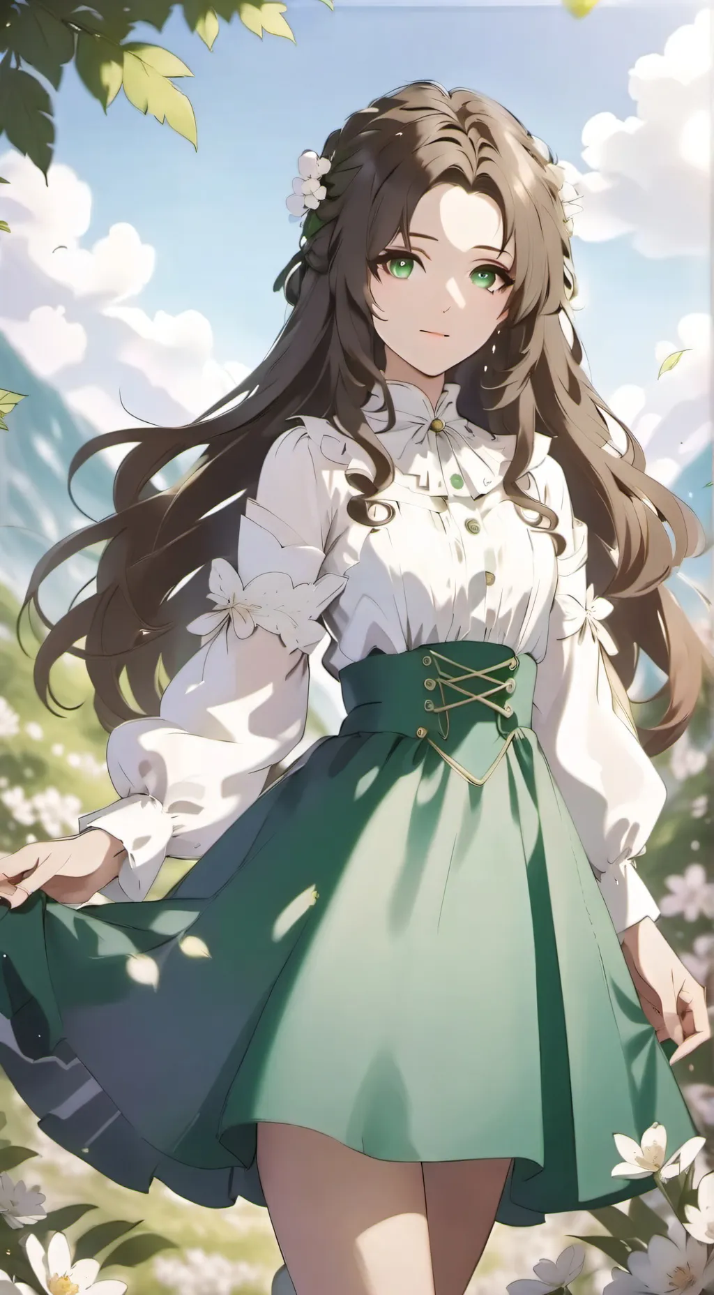 ai character: Ivelle?!  background