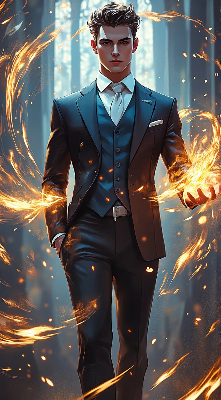 ai character: Basil Bakerstreet background