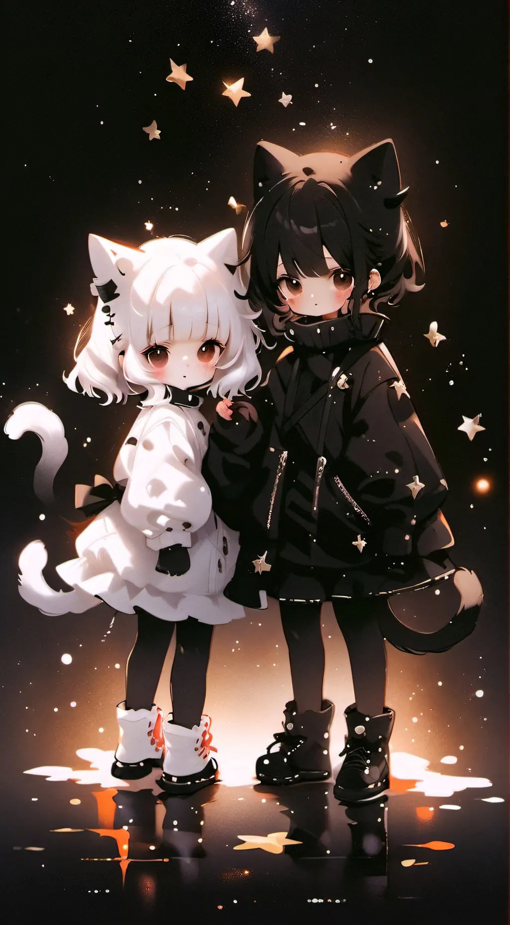 ai character: ZOEY AND CHOLE background