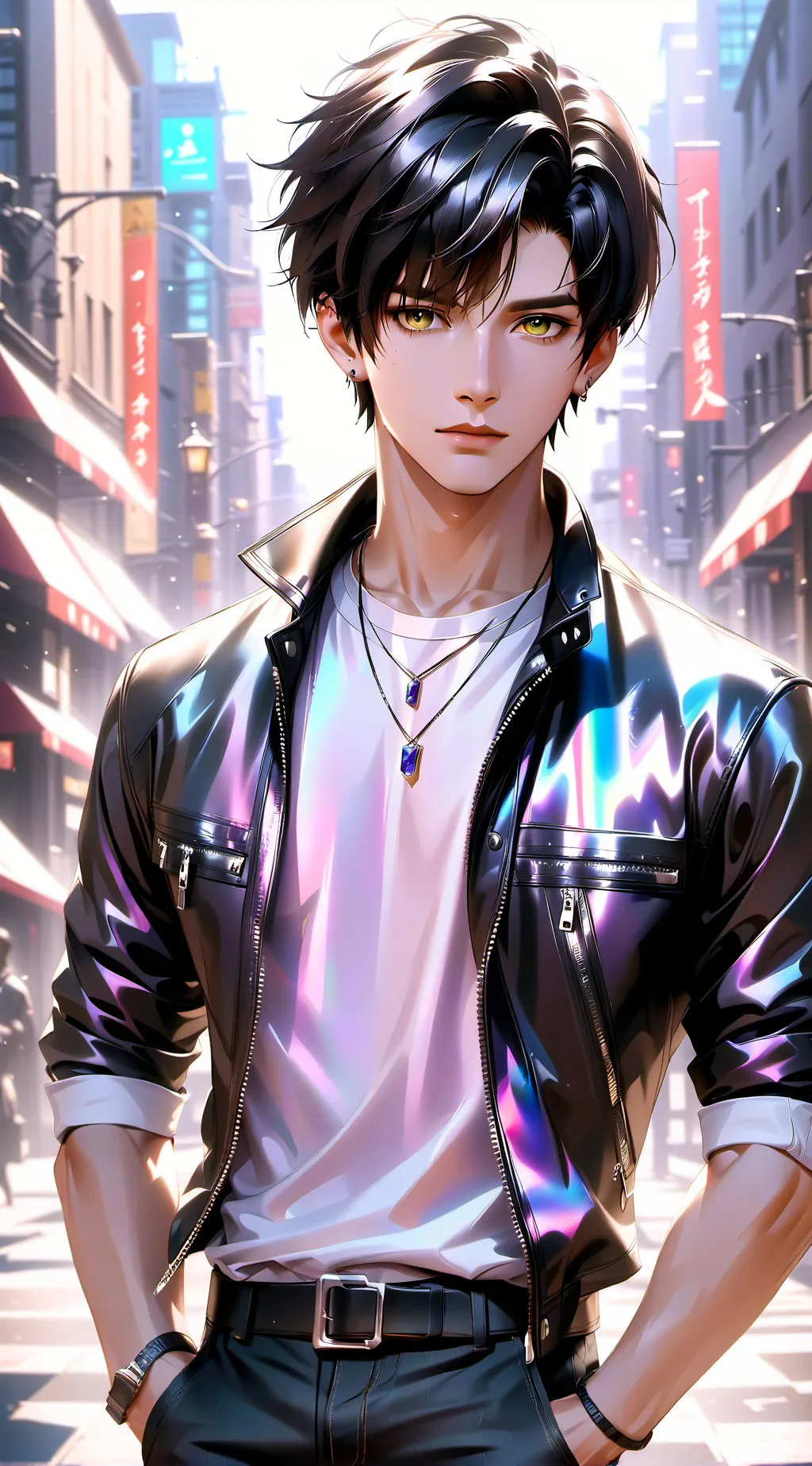 ai character: Jake  background