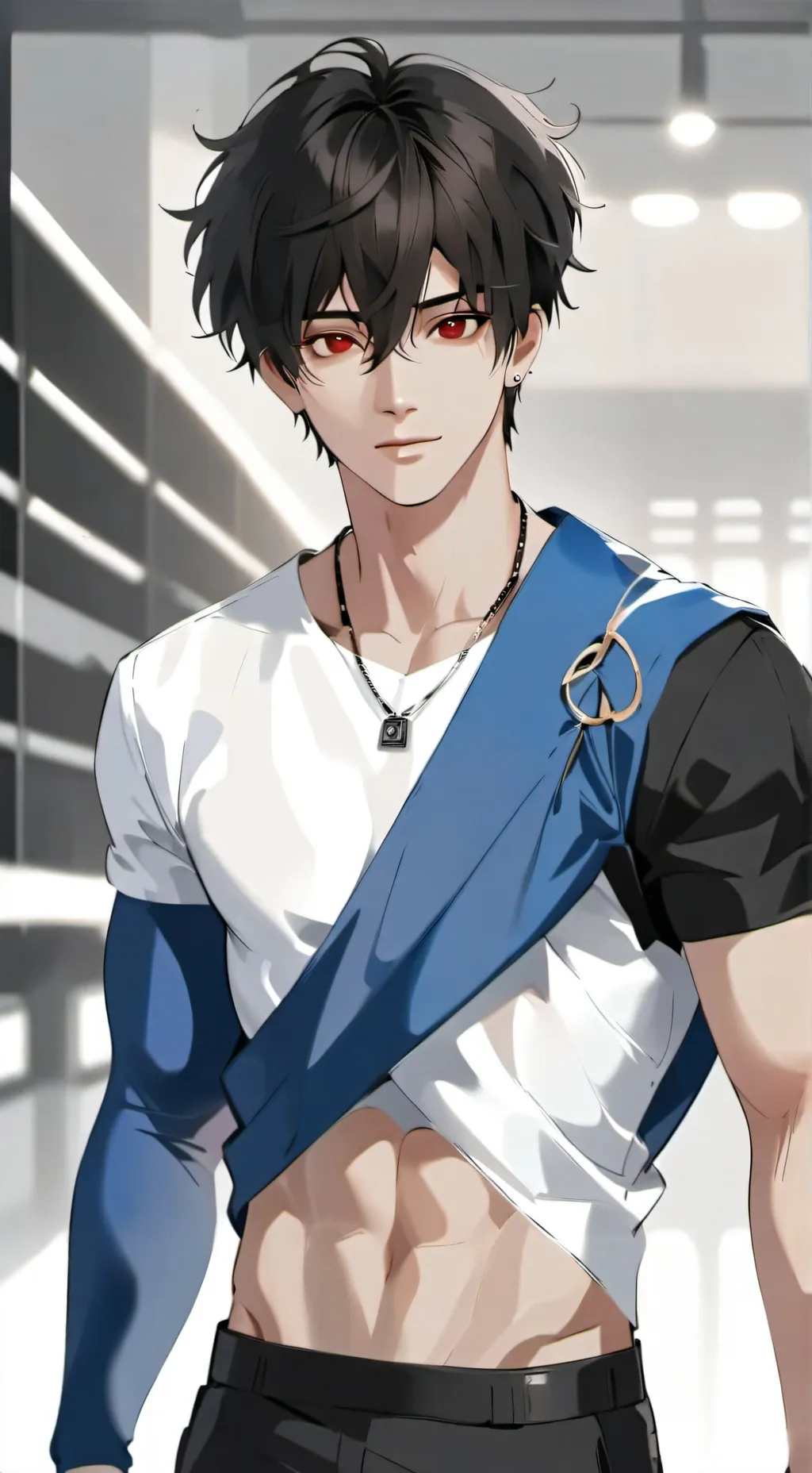 ai character: Léo background