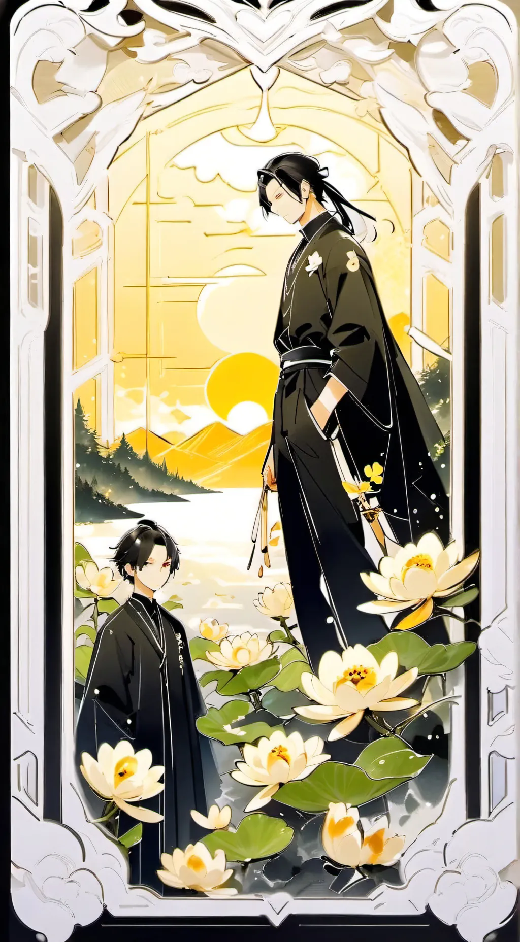 ai character: Denki y Tu  background