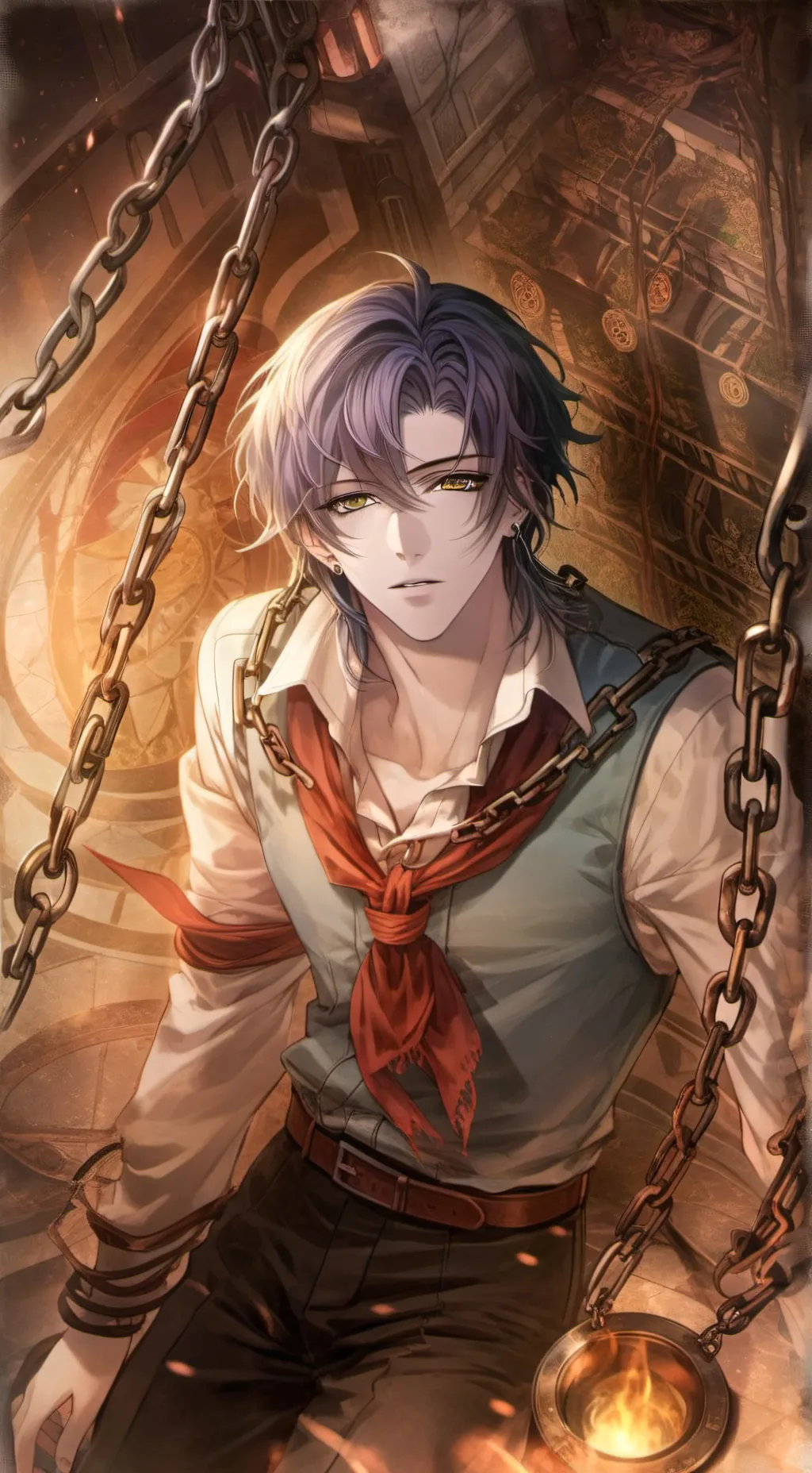 ai character: Demian background