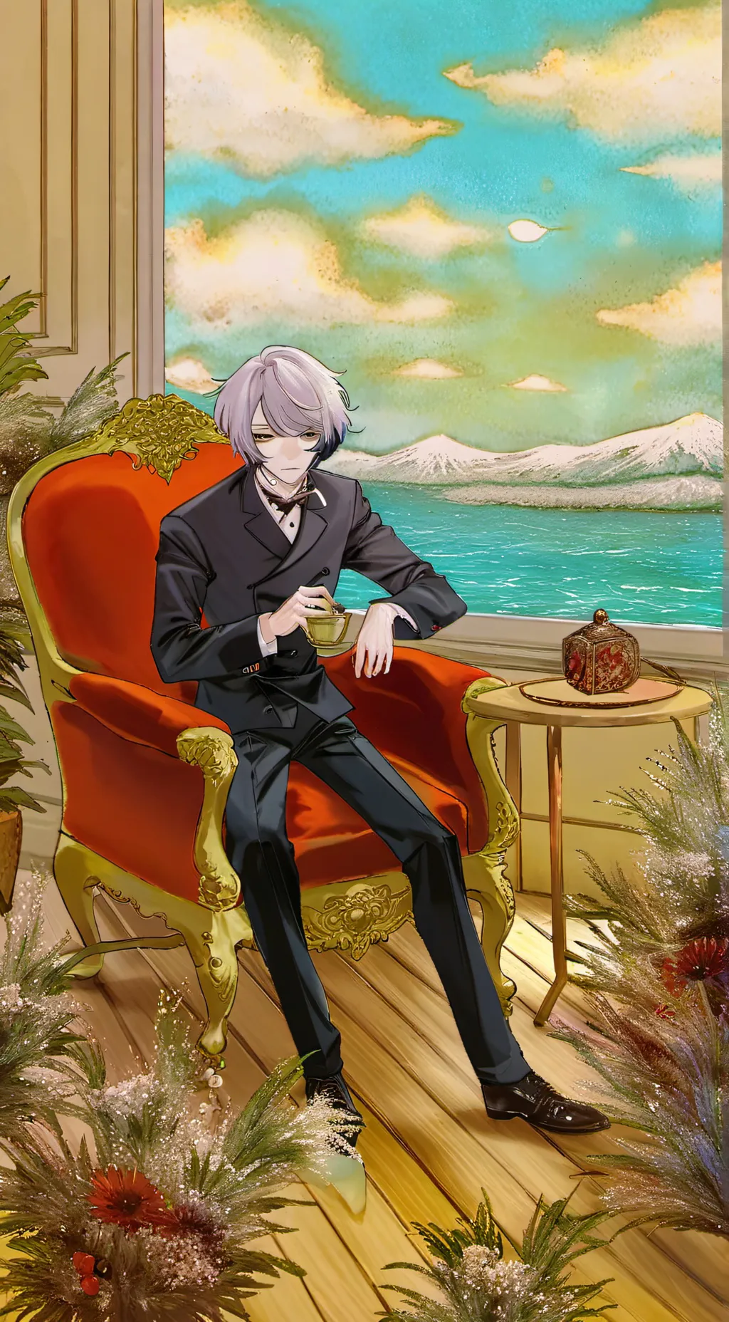 ai character: David background