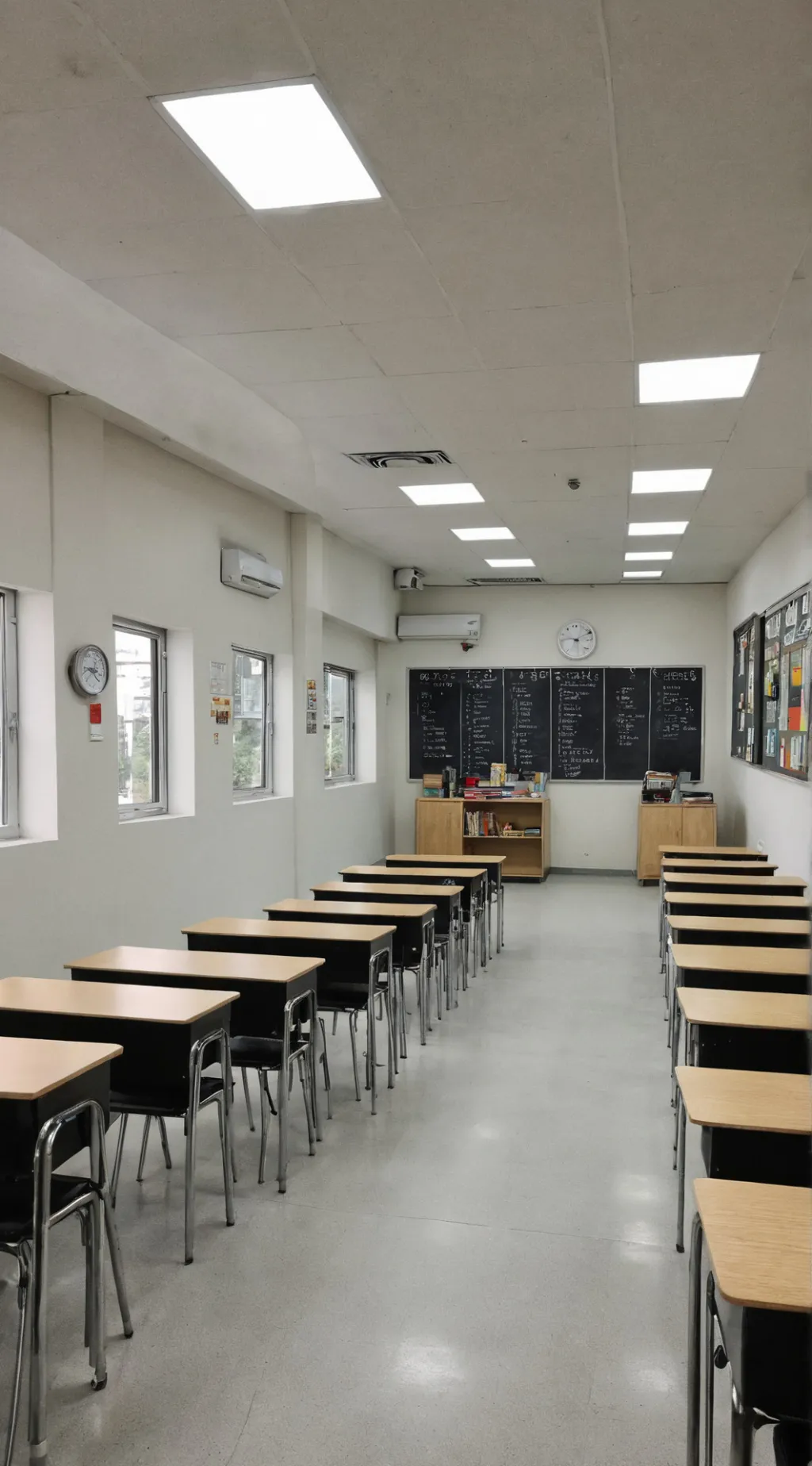 ai character: School background