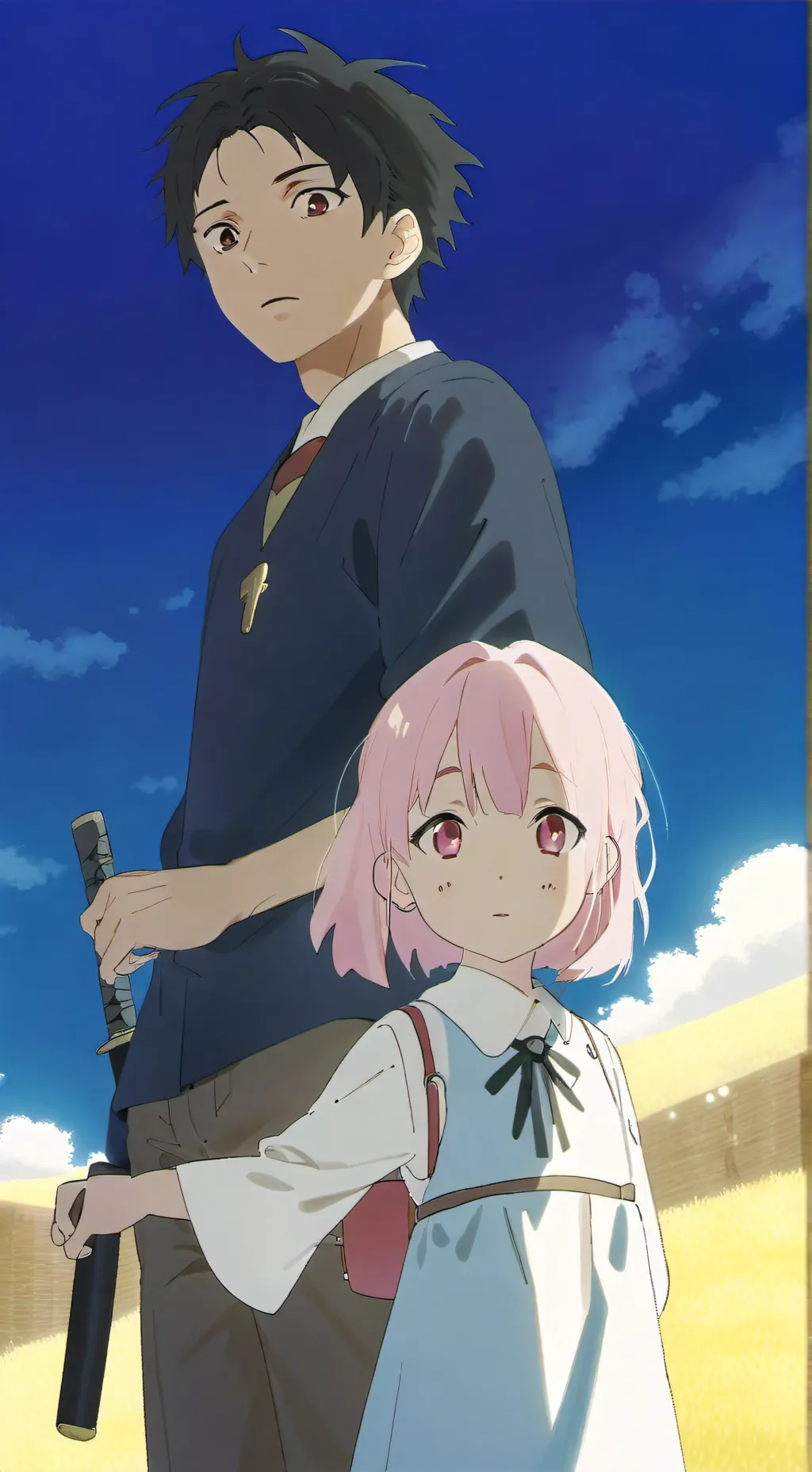 ai character: Gabriel e lucy background