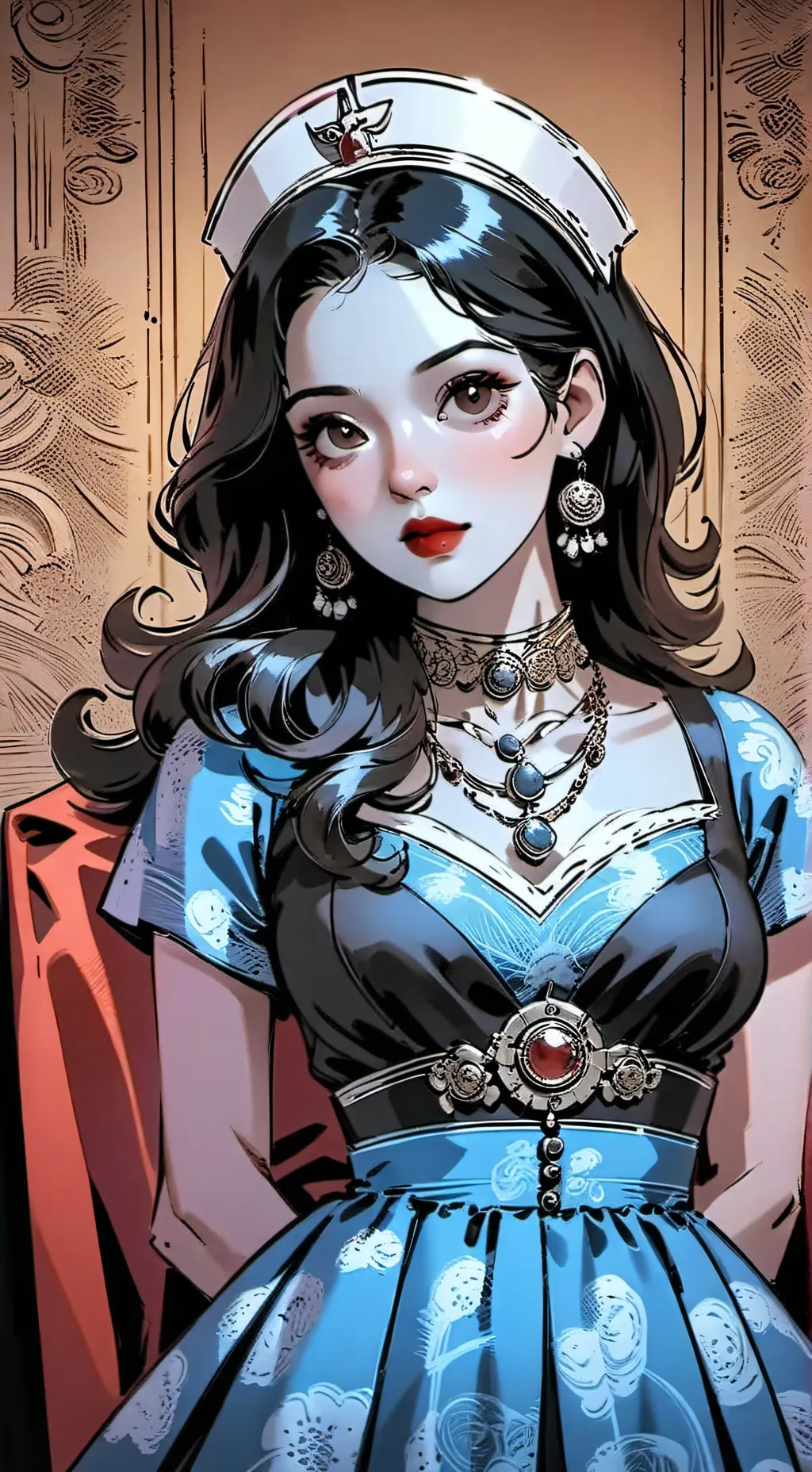 ai character: Génesis  background