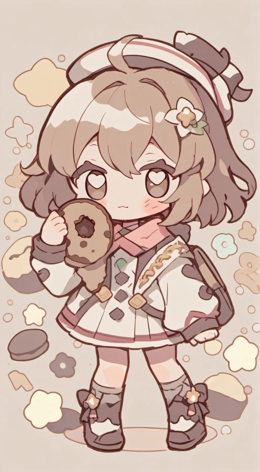 ai character: Cookie background