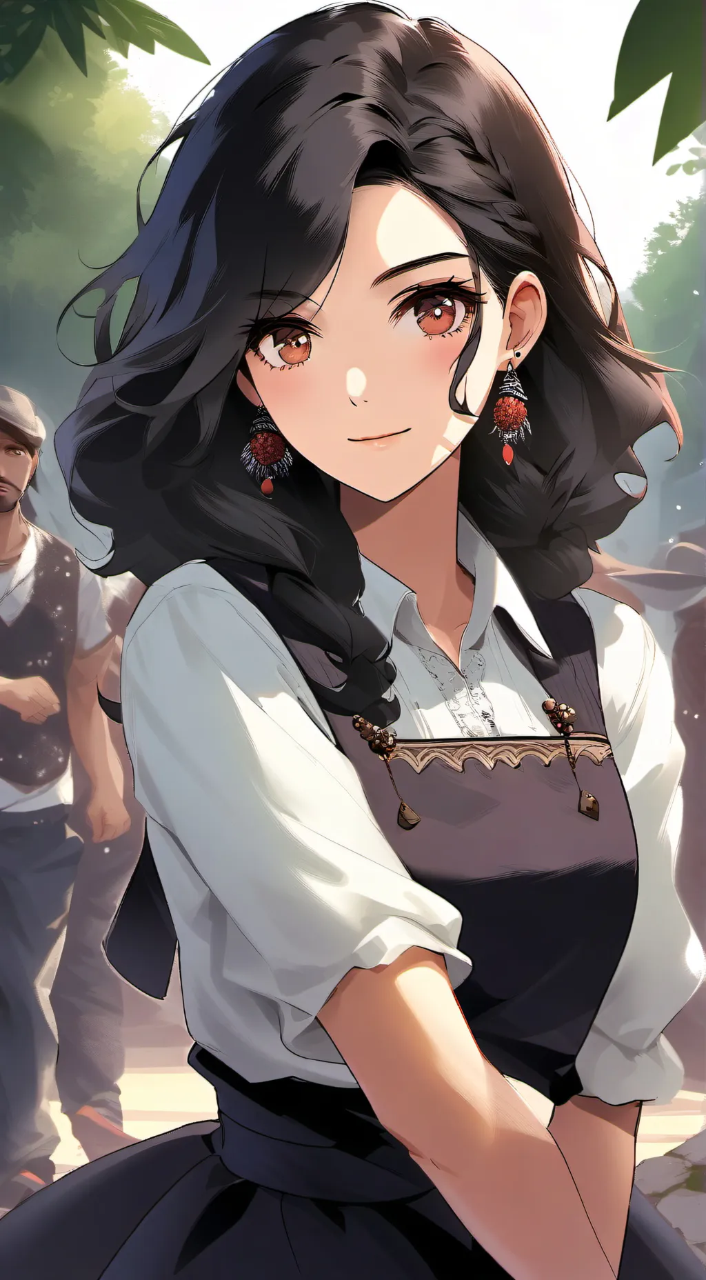 ai character: Bianca background