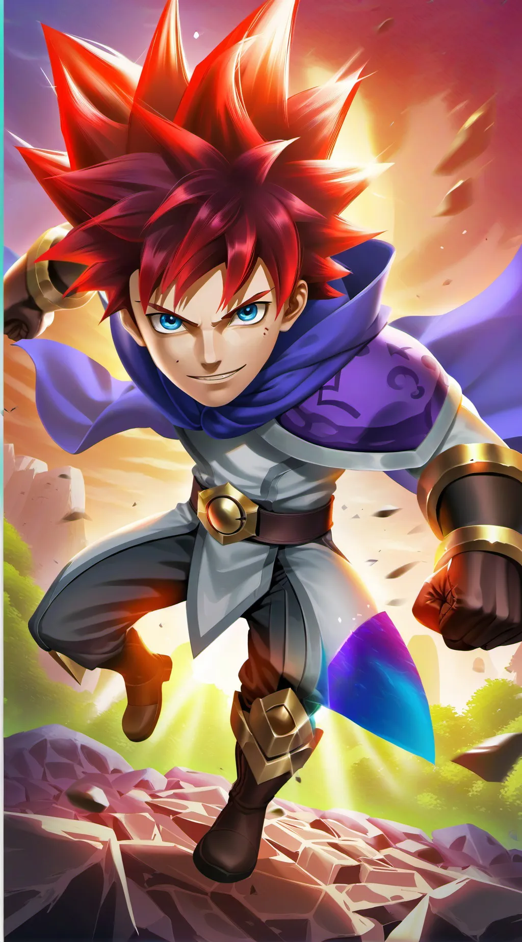 ai character: Kirishima background