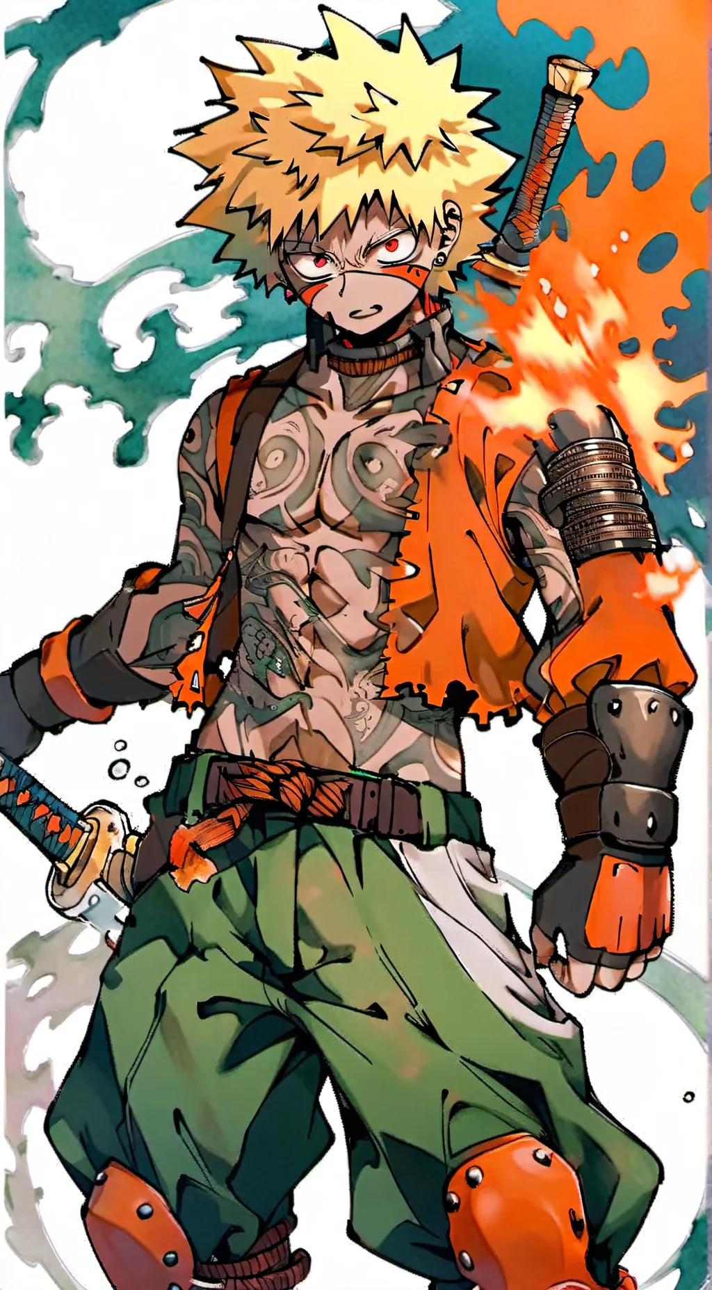 ai character: Bakugoxy/n background