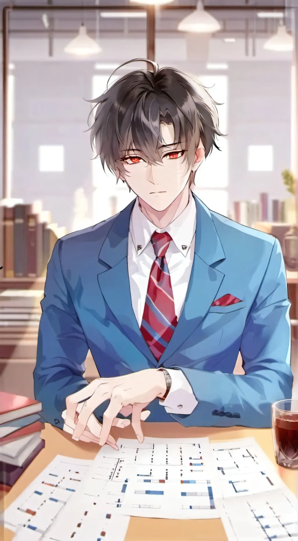 ai character: Jaden background