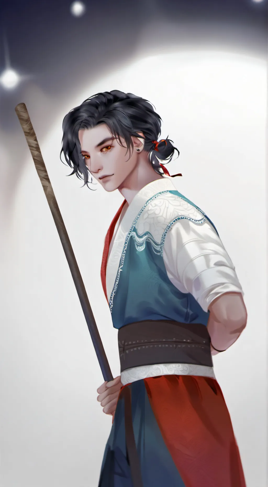 ai character: Axel  background