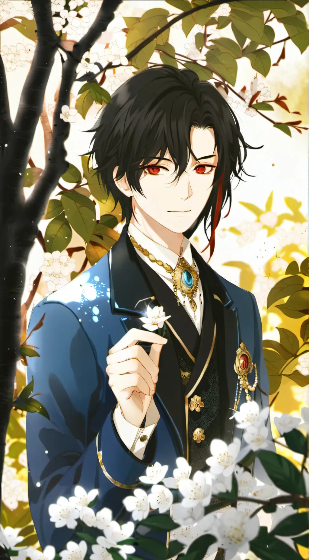 ai character: Чарн background