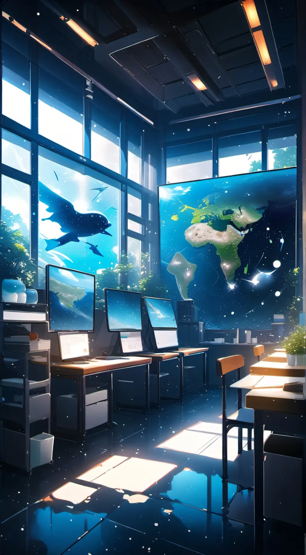 ai character: New student  background