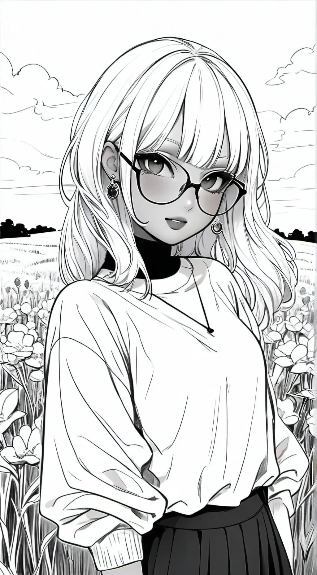 ai character: Claire  background