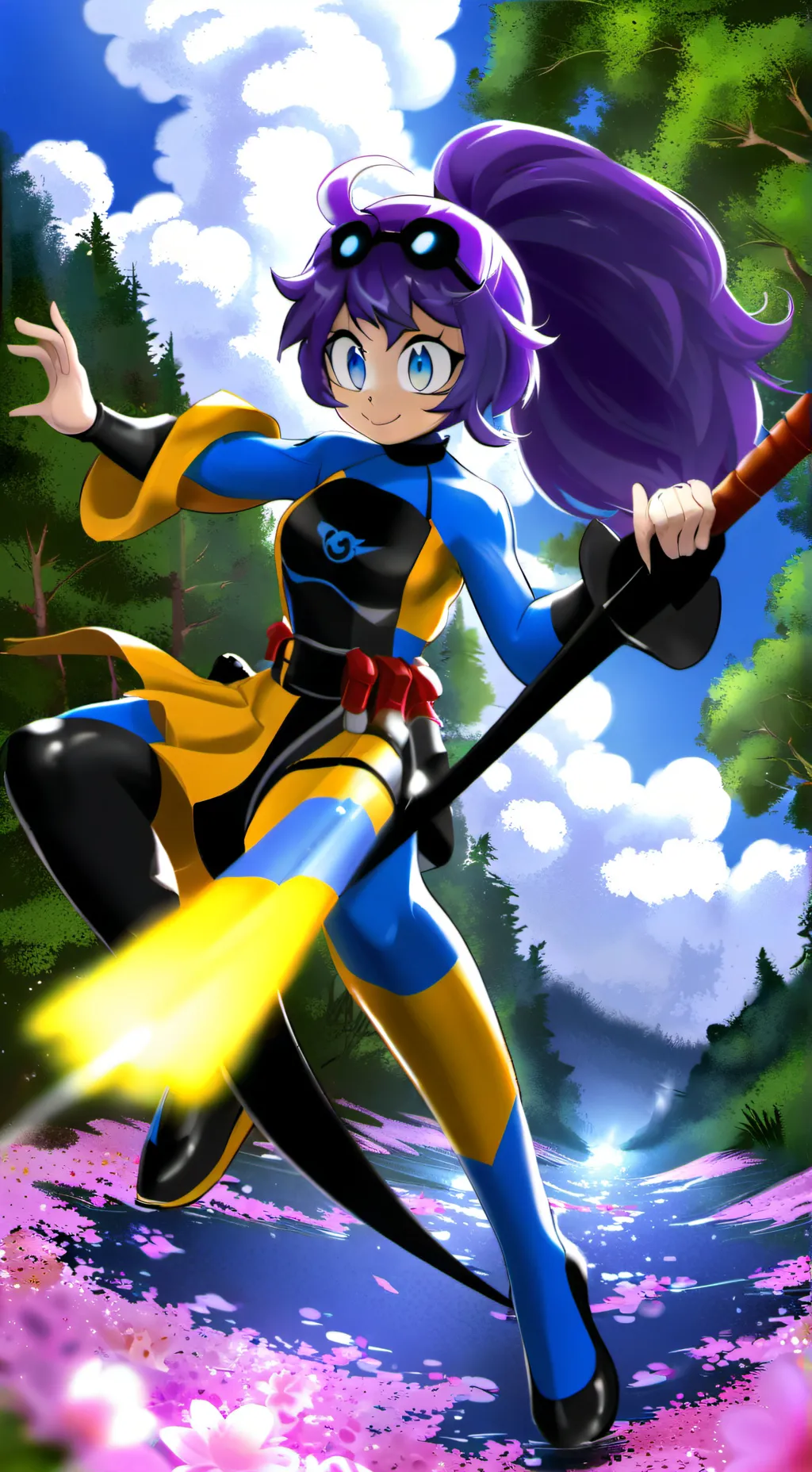 ai character: Exercarton background