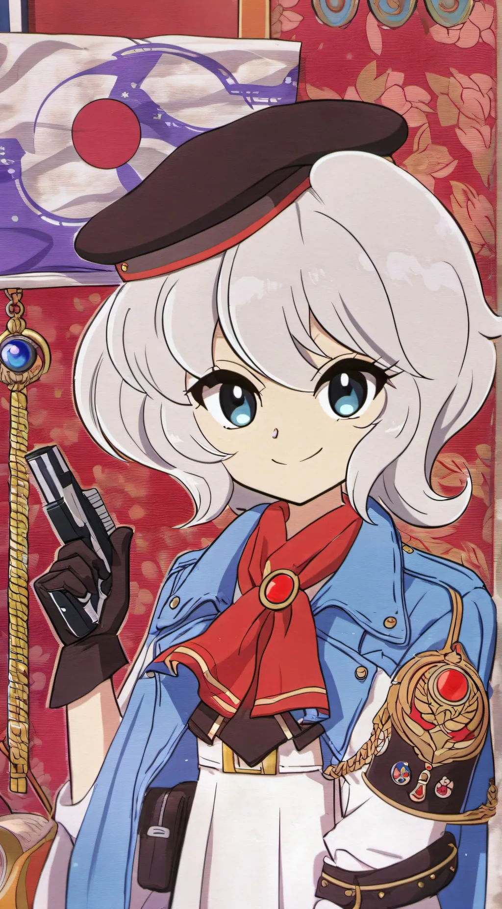 ai character: Mha skilled background