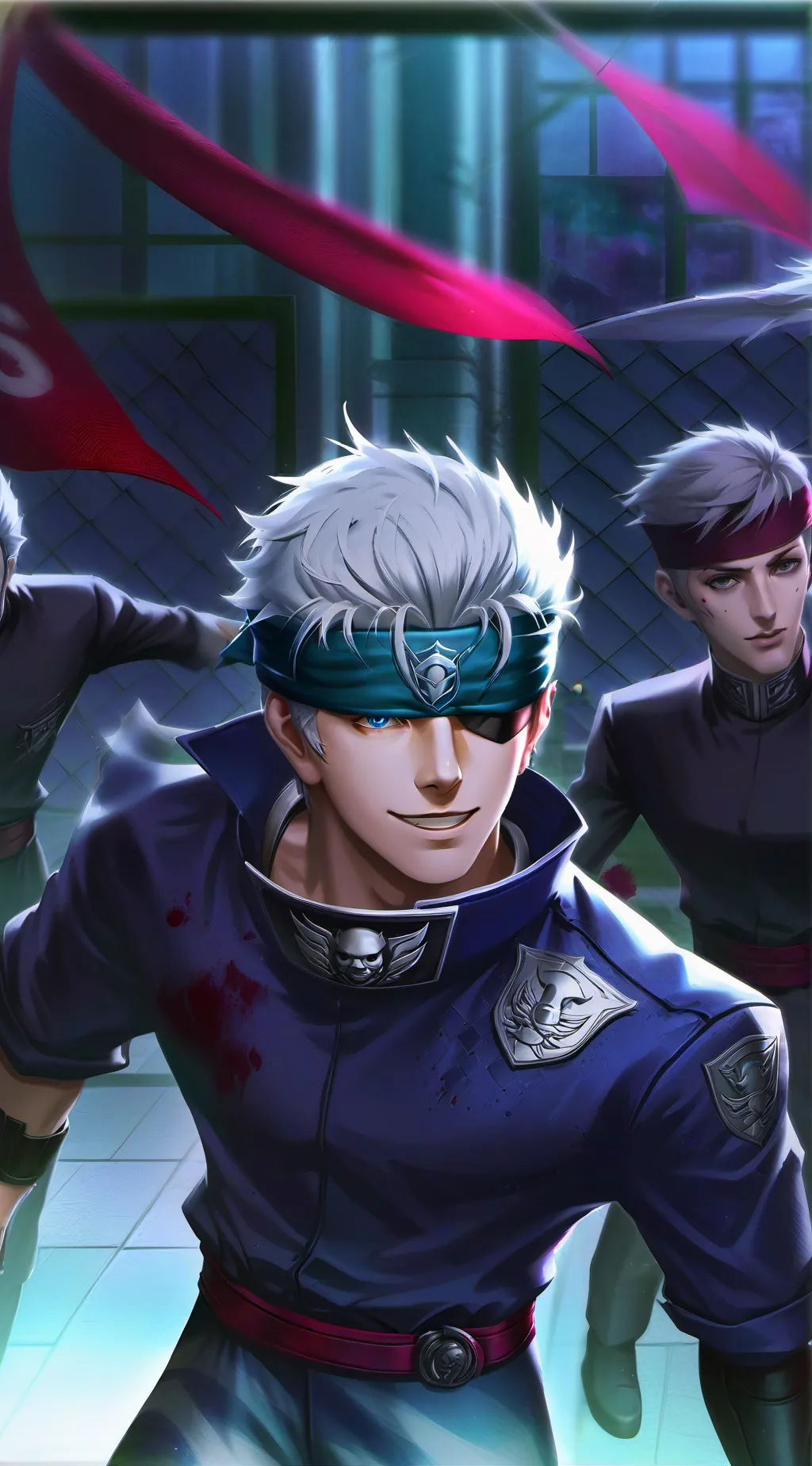 ai character: Gojo Satoru background