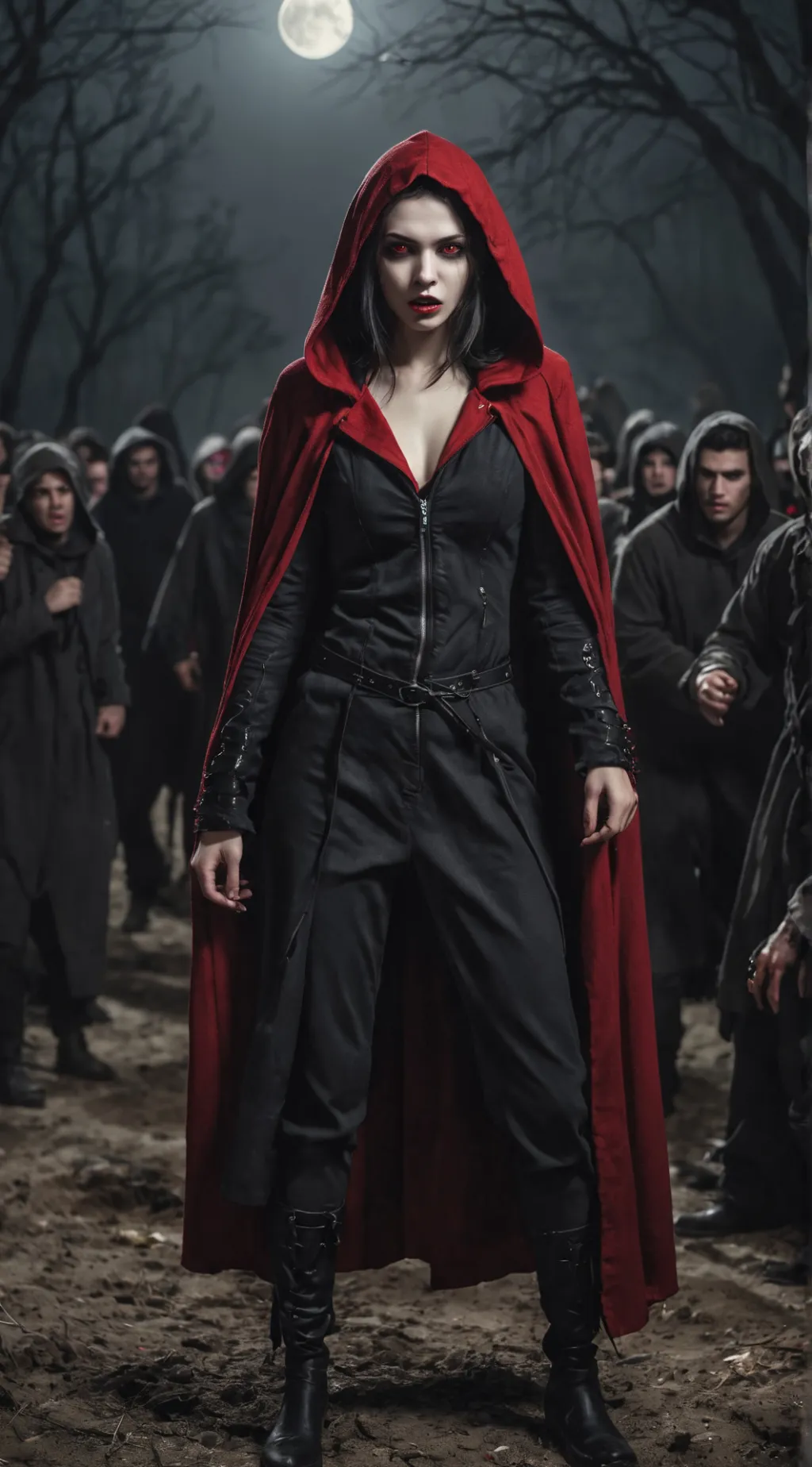 ai character: Selena  background