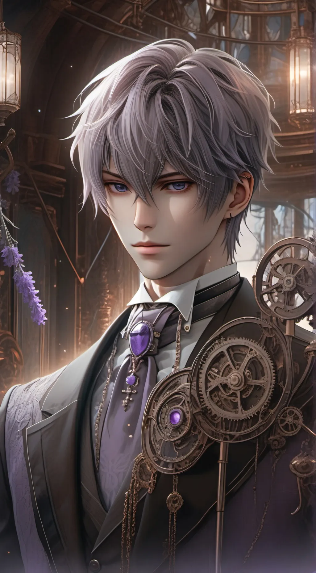 ai character: Lavion background