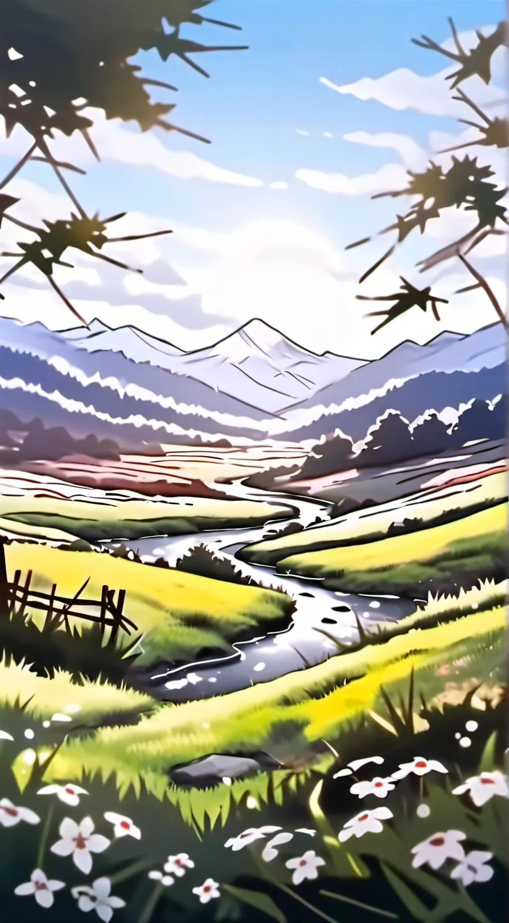 ai character: Tanjiro death  background