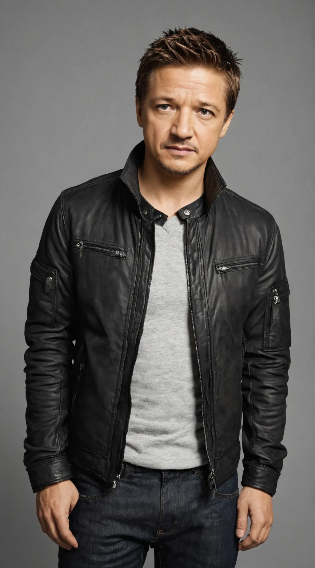 ai character: Jeremy Renner background