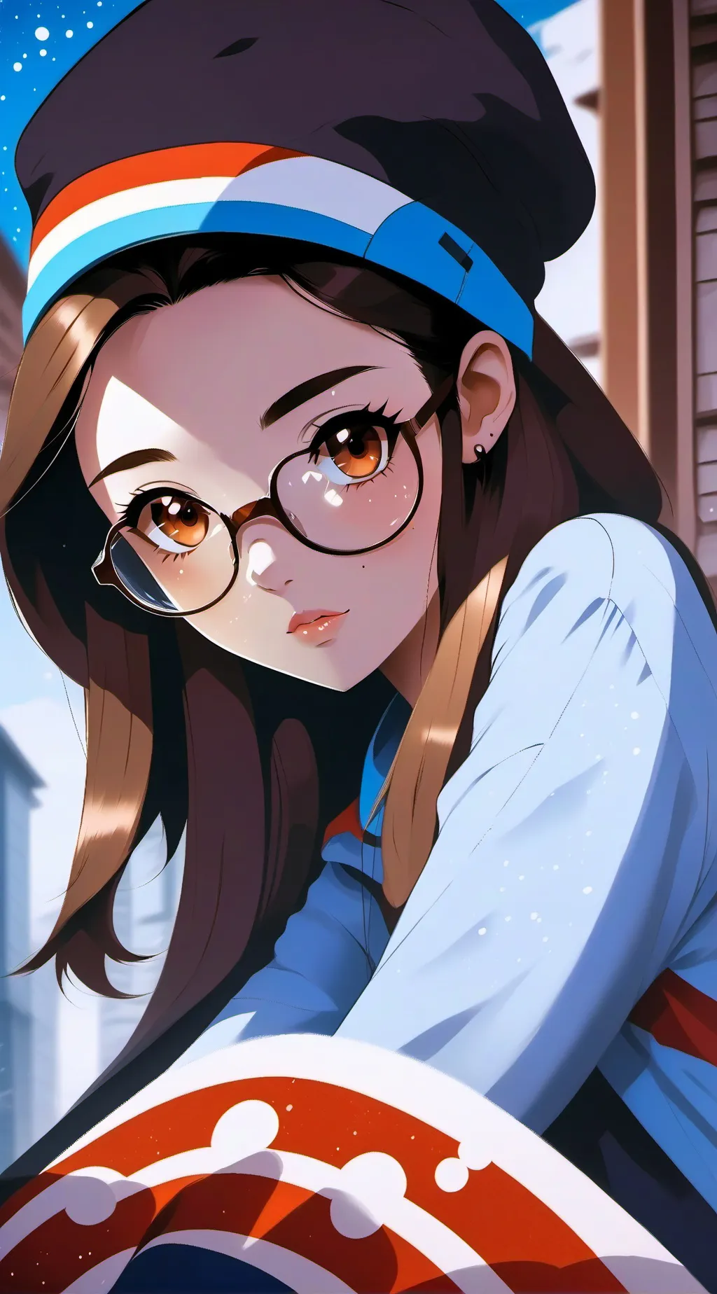 ai character: lily background