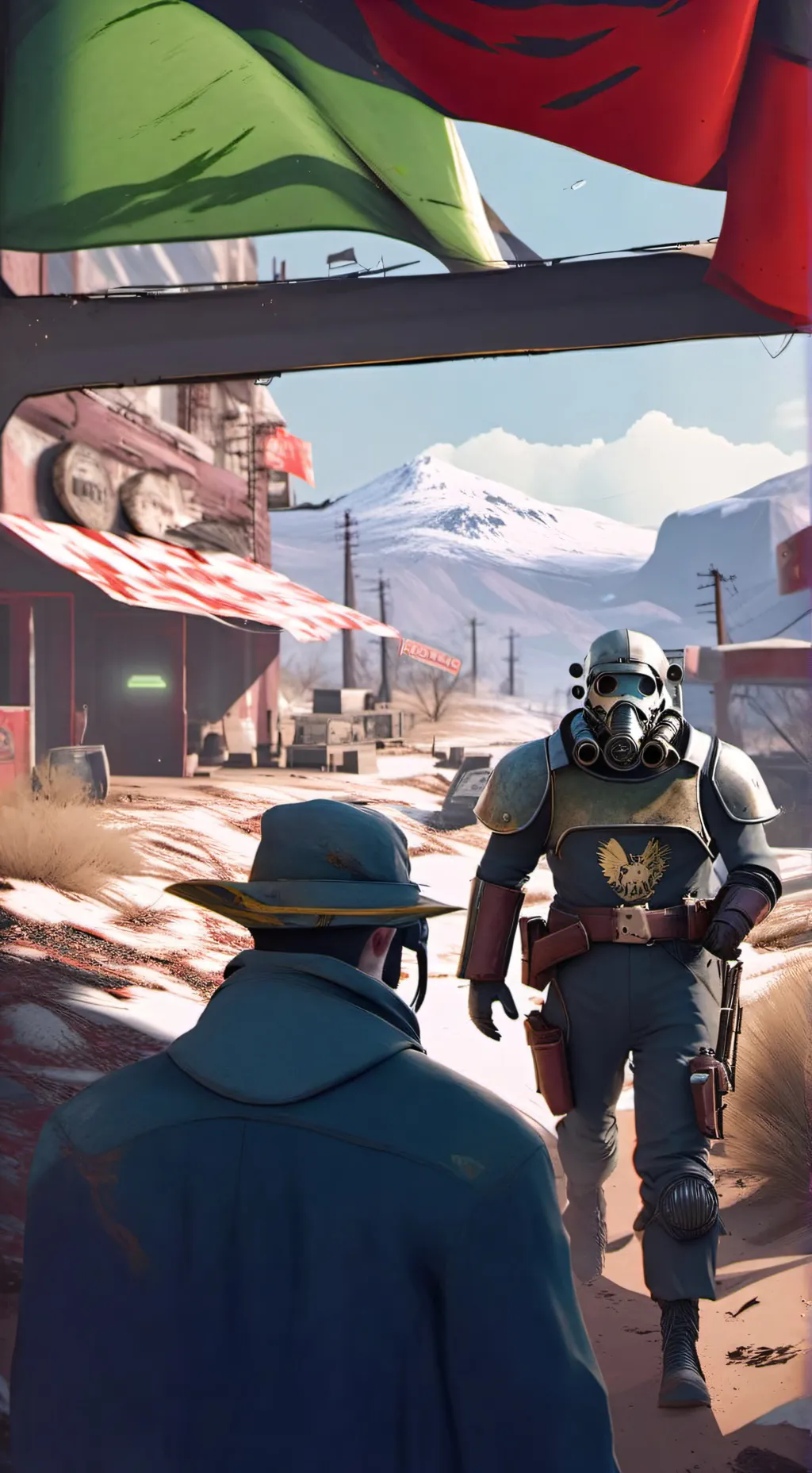 ai character: Anti-furry Granny3 background