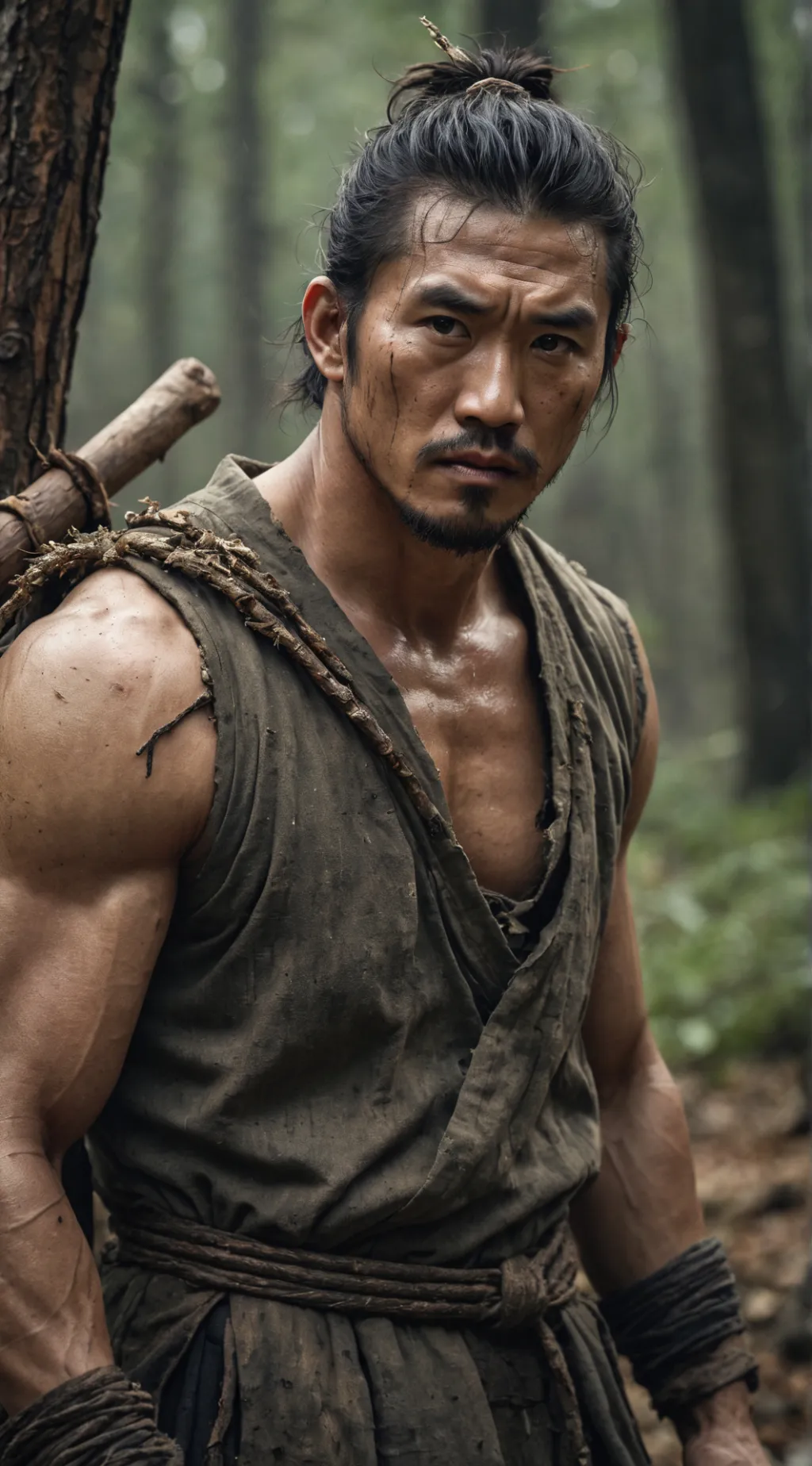 ai character: Gom the Wild background