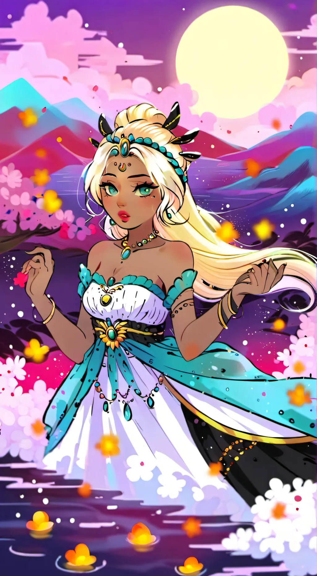 ai character: lia background