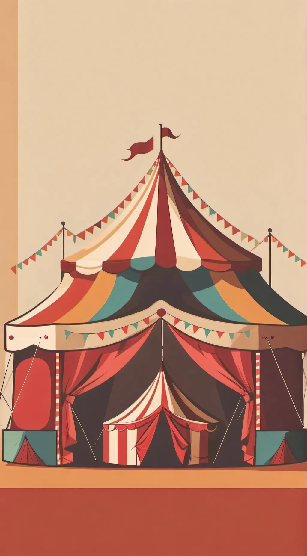 ai character: 💅✨bElOw ThE ShOw✨💅 background