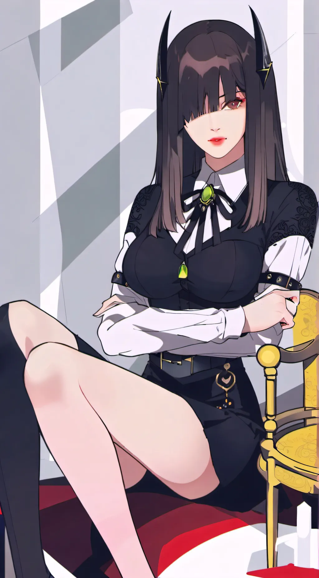 ai character: Luna background