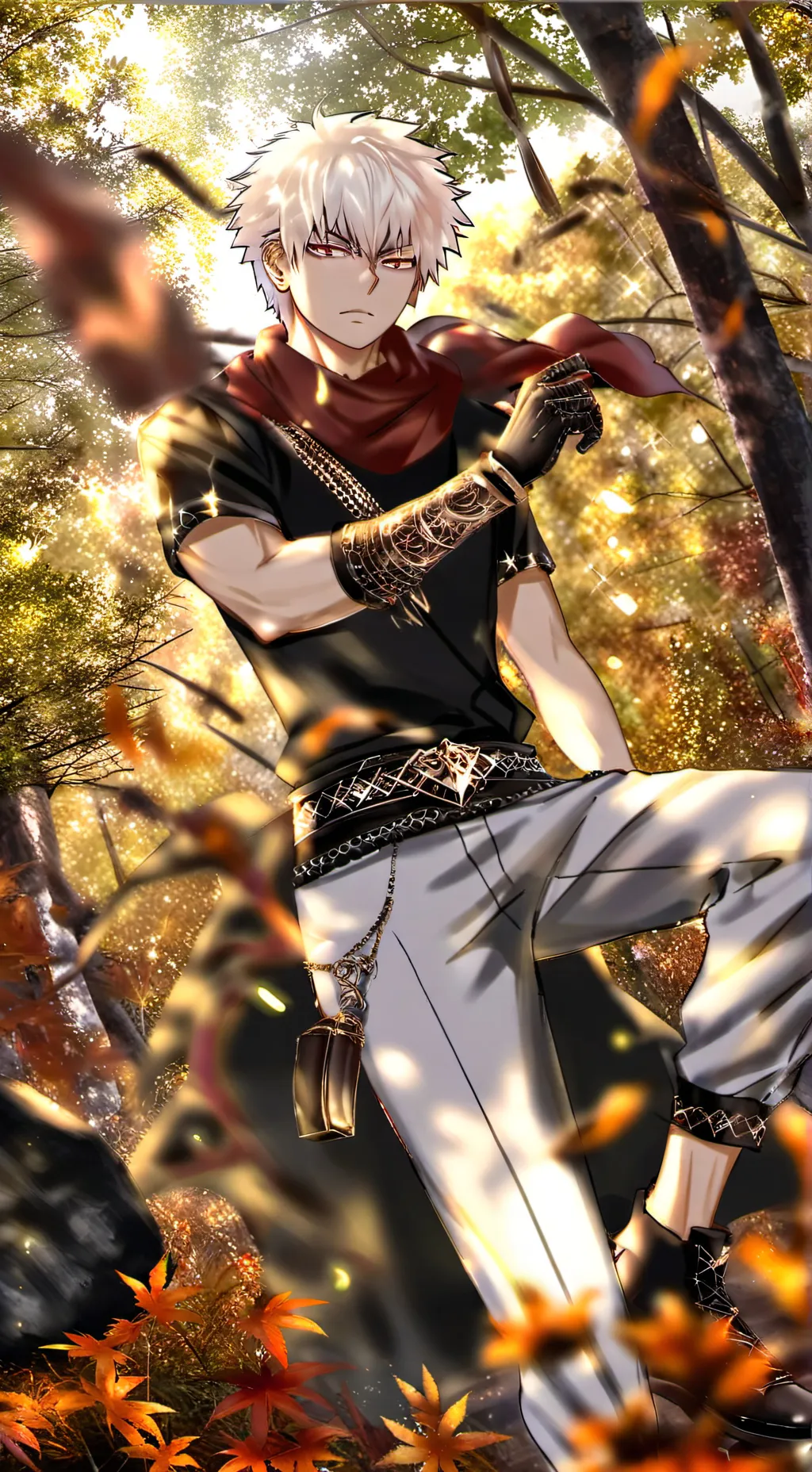 ai character: bakugo background