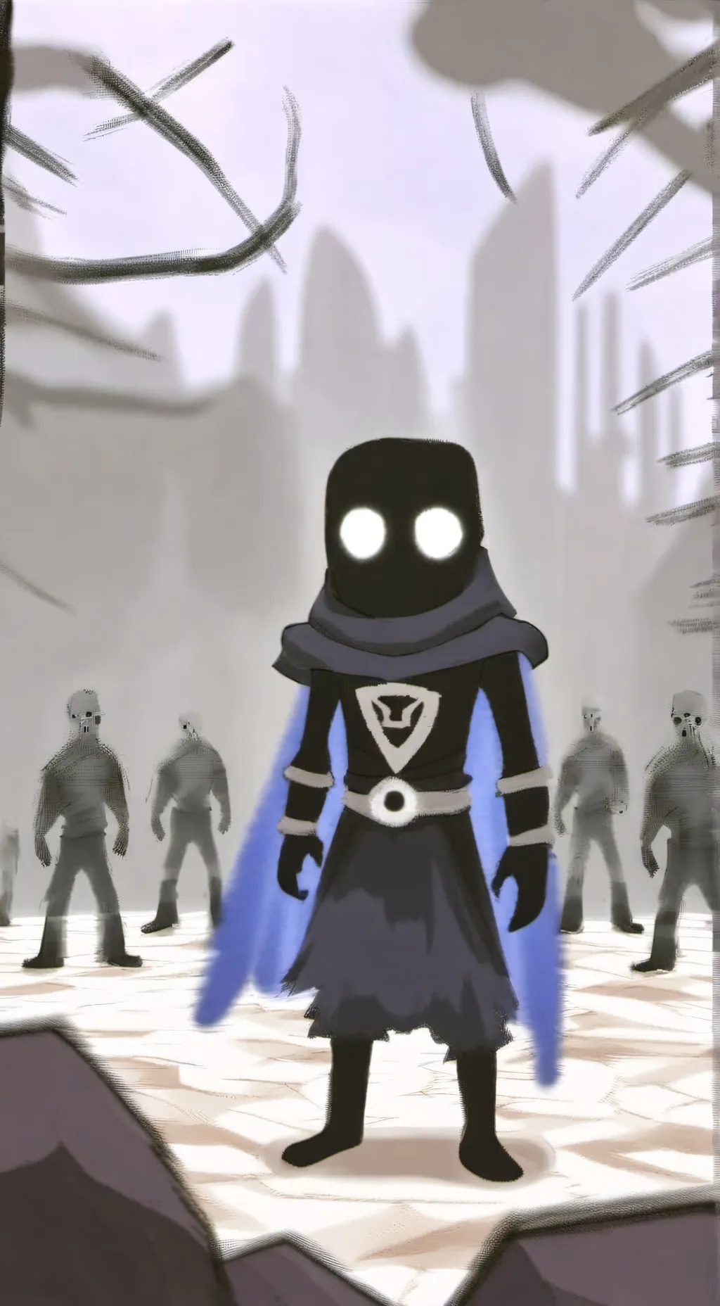 ai character: ¿les perdonas? background