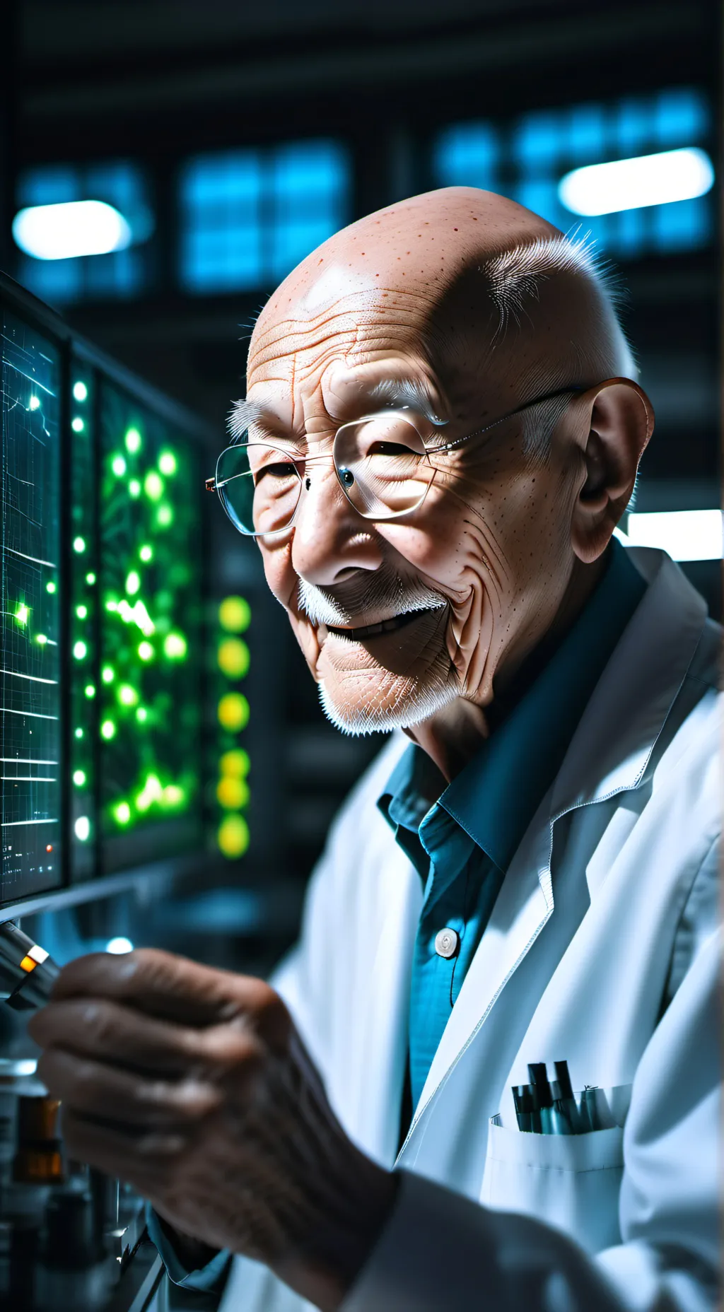 ai character: Dr Morgan  background