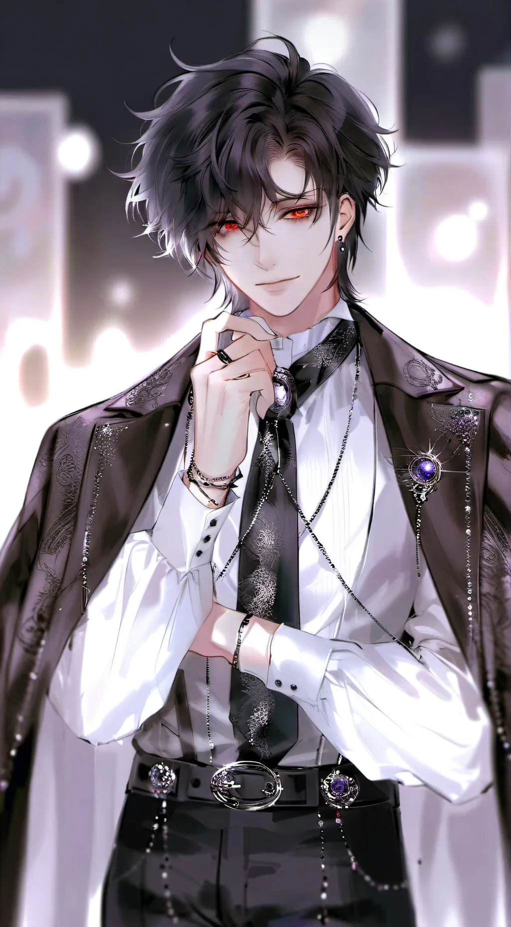 ai character:  👾 MICKEY👾 background