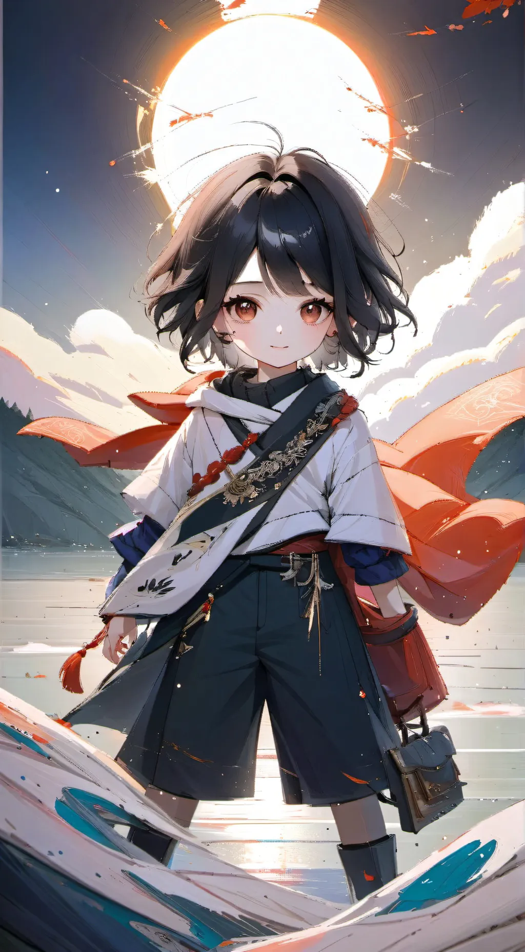 ai character: Sonicteam Valentin background