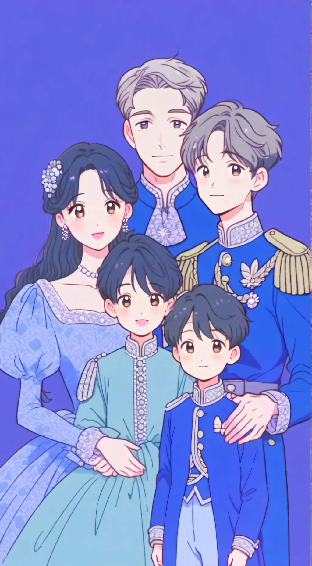 ai character: royal obsession background