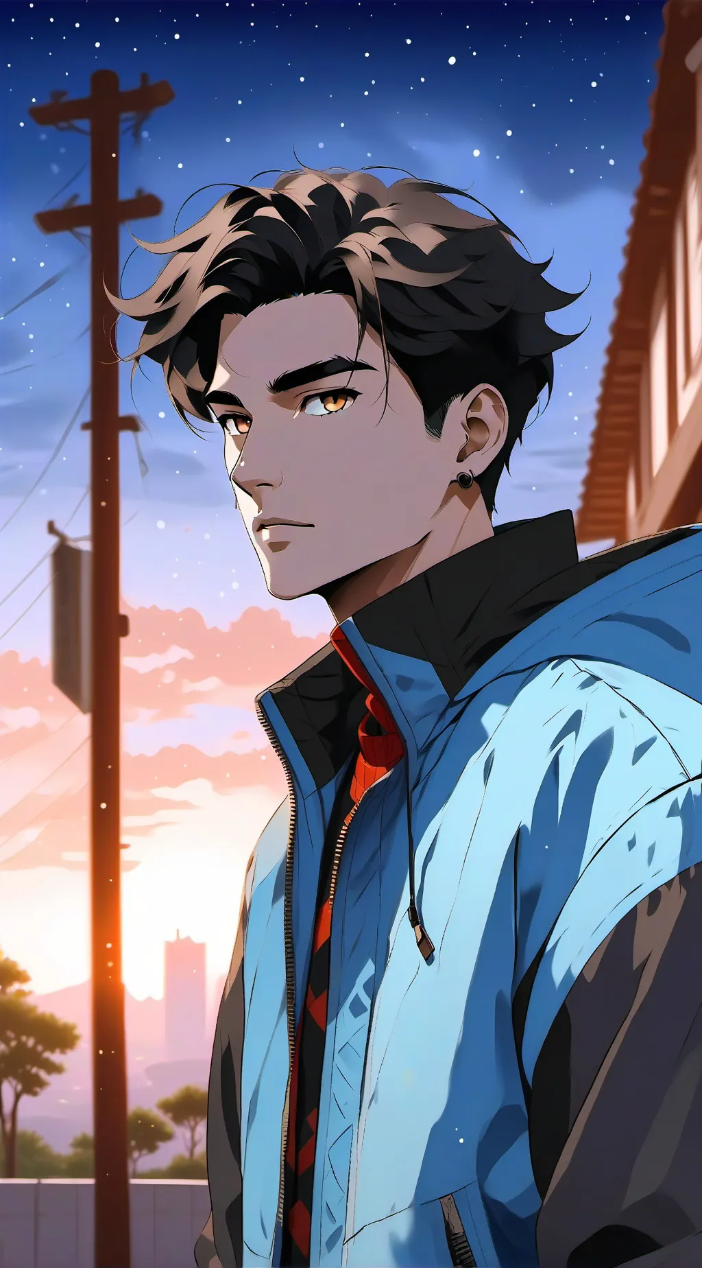 ai character: Thiago  background