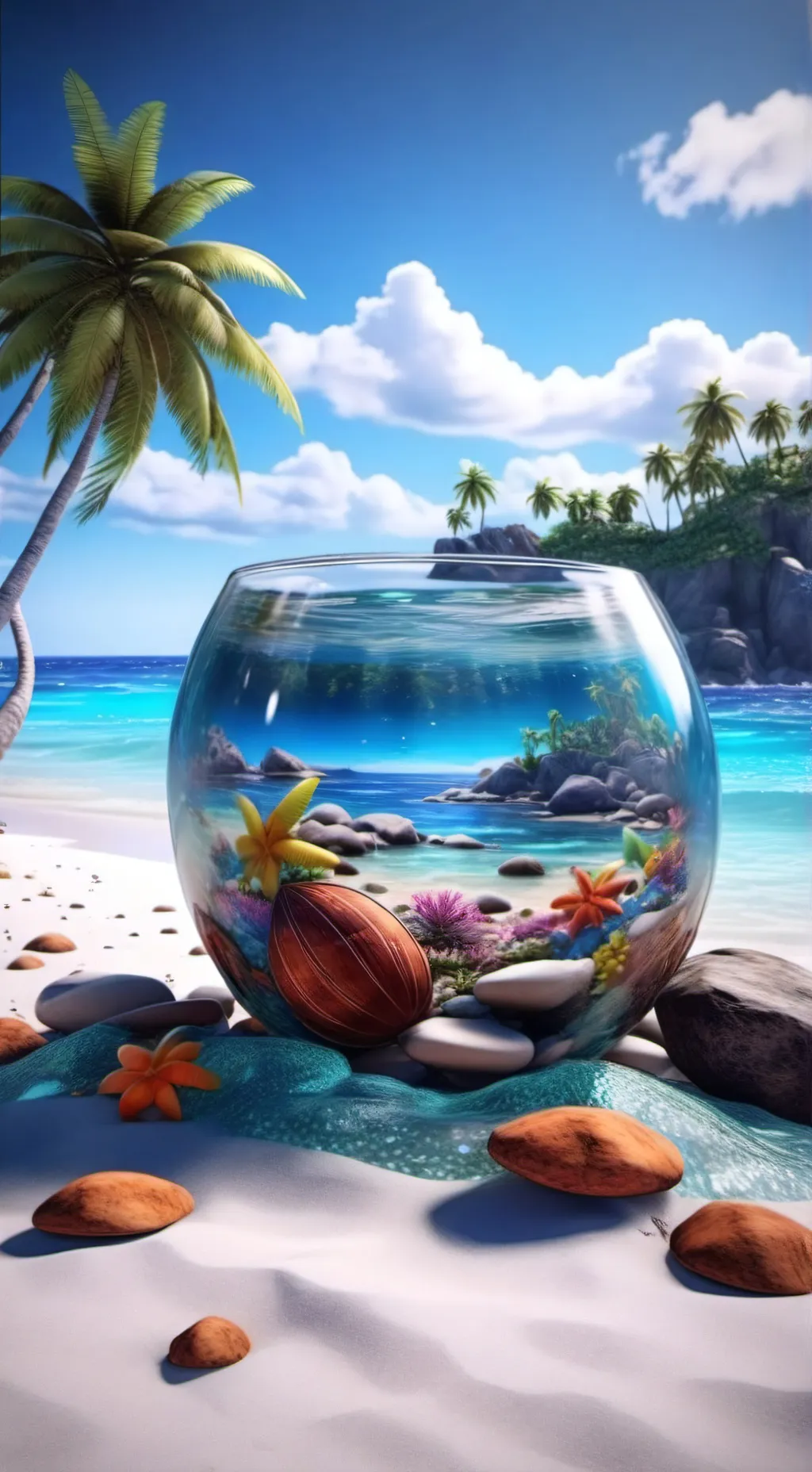 ai character: MHA (Beach) 🌊🏖 background