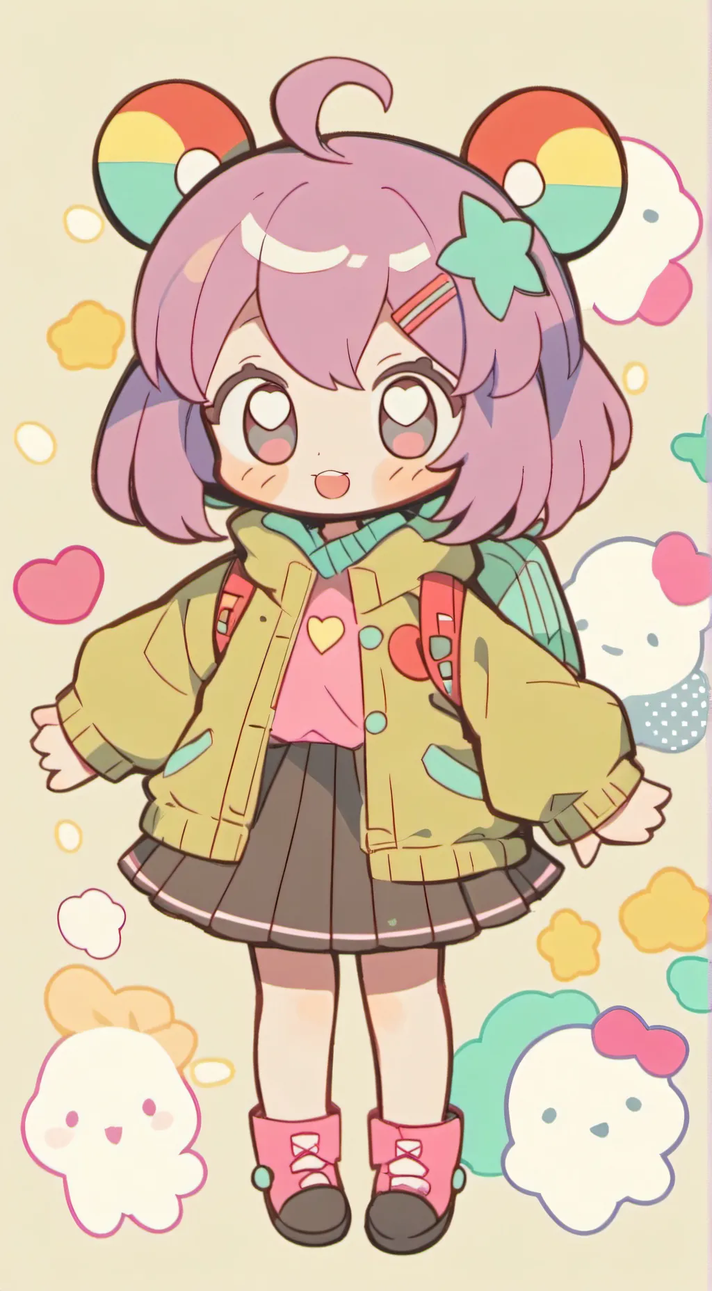 ai character: Smg4 new crews!  background