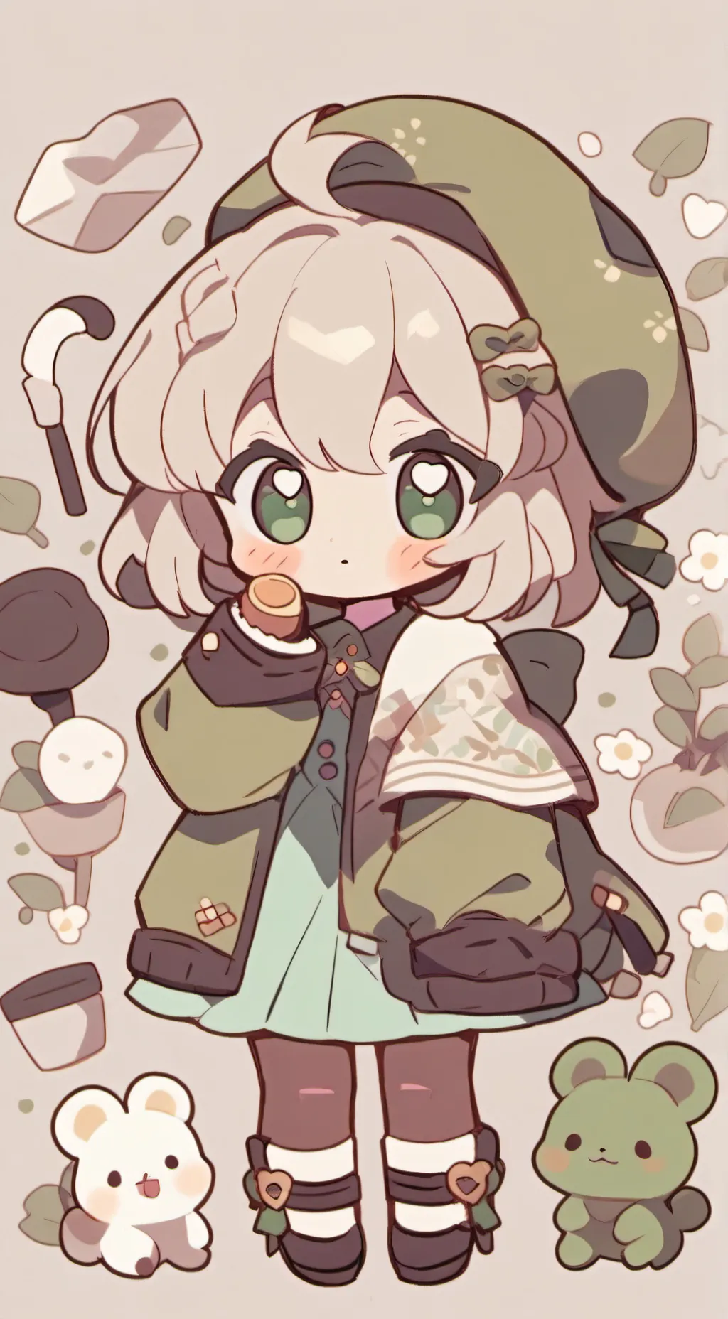 ai character: Mia background