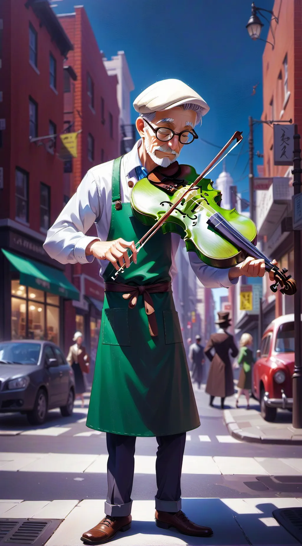 ai character: sprunki hates u background