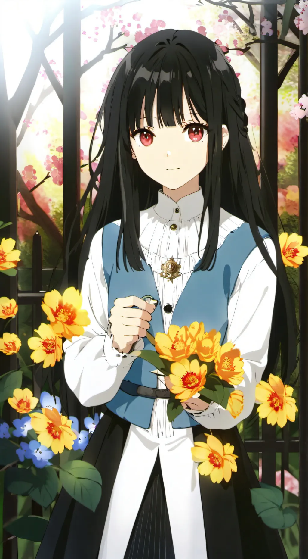 ai character: mirasol background